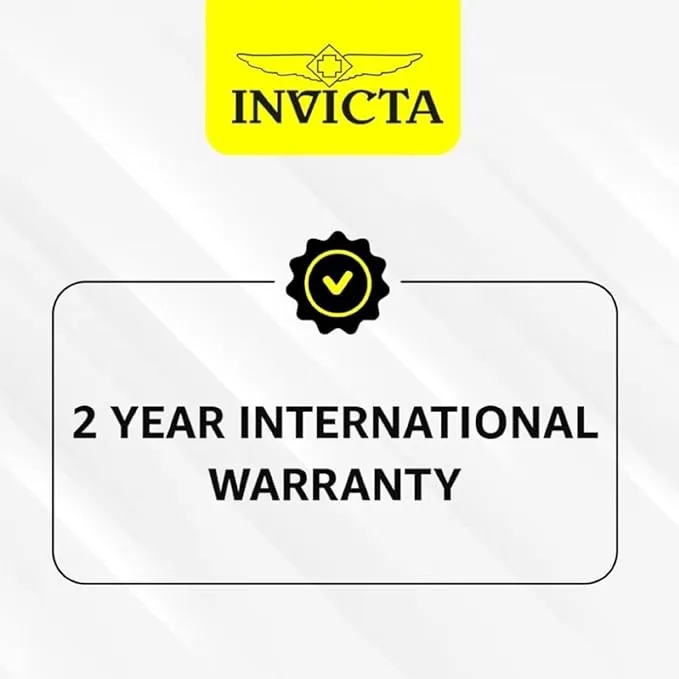 Invicta Stainless Steel Python Analog Black Dial, Band Color Gray Men's Watch-6412