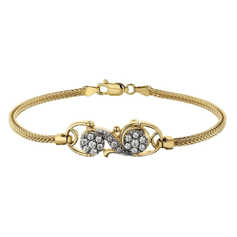 Jabel Diamond Add-A-Section Bracelet