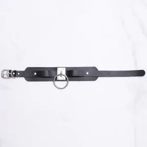 Japanese leather collar yc21180