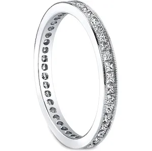 Jeff Cooper Princess Cut Diamond Engagement Ring