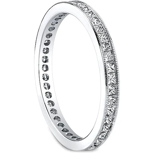 Jeff Cooper Princess Cut Diamond Engagement Ring