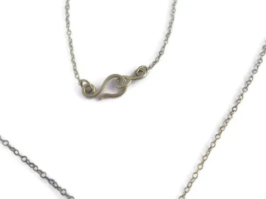 JG Signature Small Paisley Pendant-Shown with Ruby