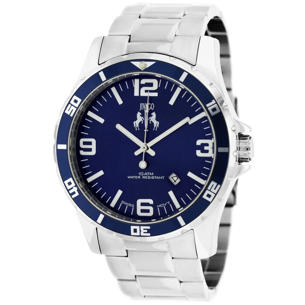 Jivago Men's Ultimate Blue Dial Watch - JV6116