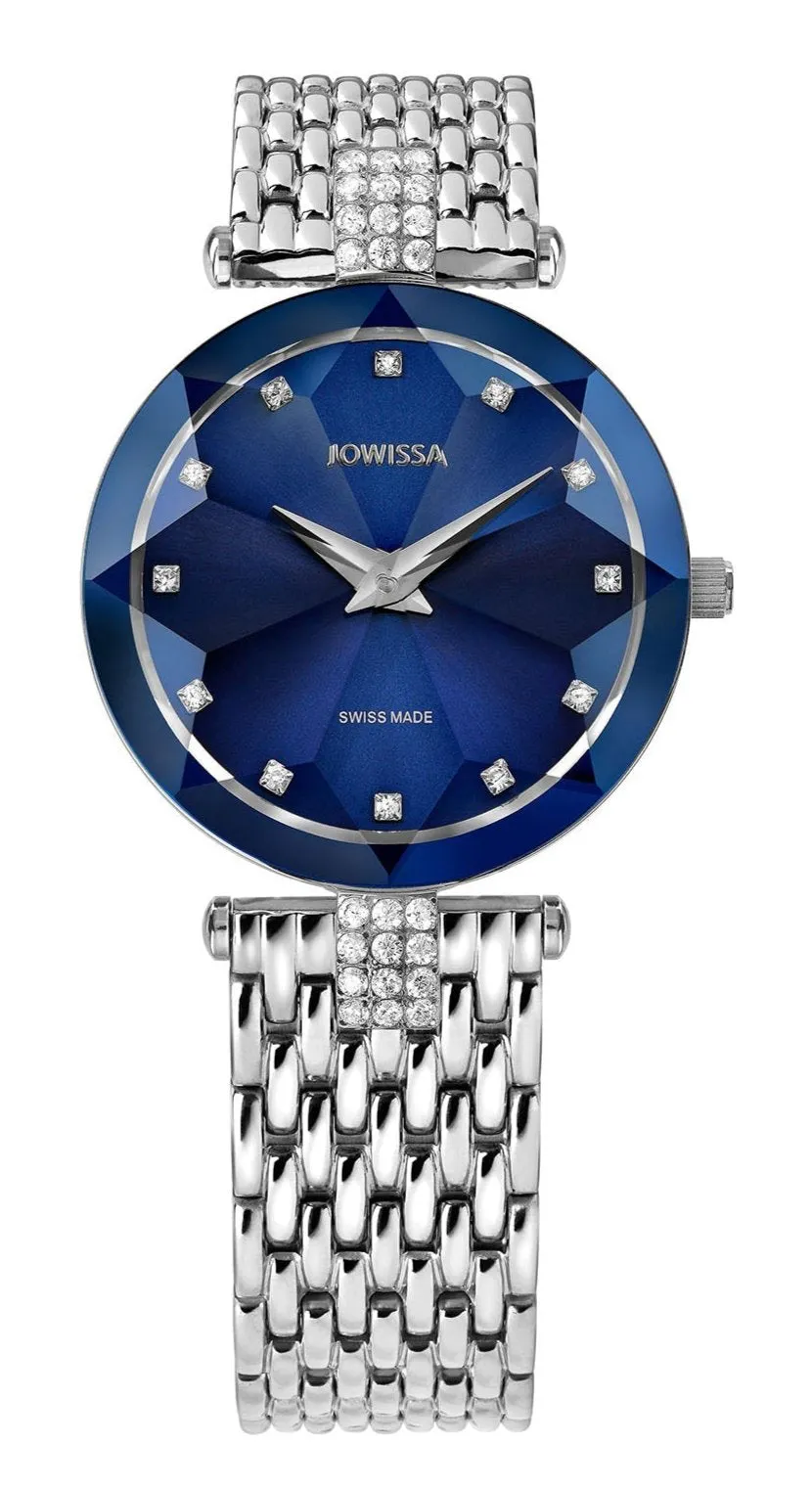 Jowissa Swiss Made Blue Dial Analog Watch For - Ladies J5.703.M