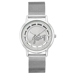 Juicy Couture Silver Stainless Steel Stainless Steel Watch