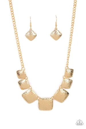 Keeping it RELIC Gold Paparazzi Necklace