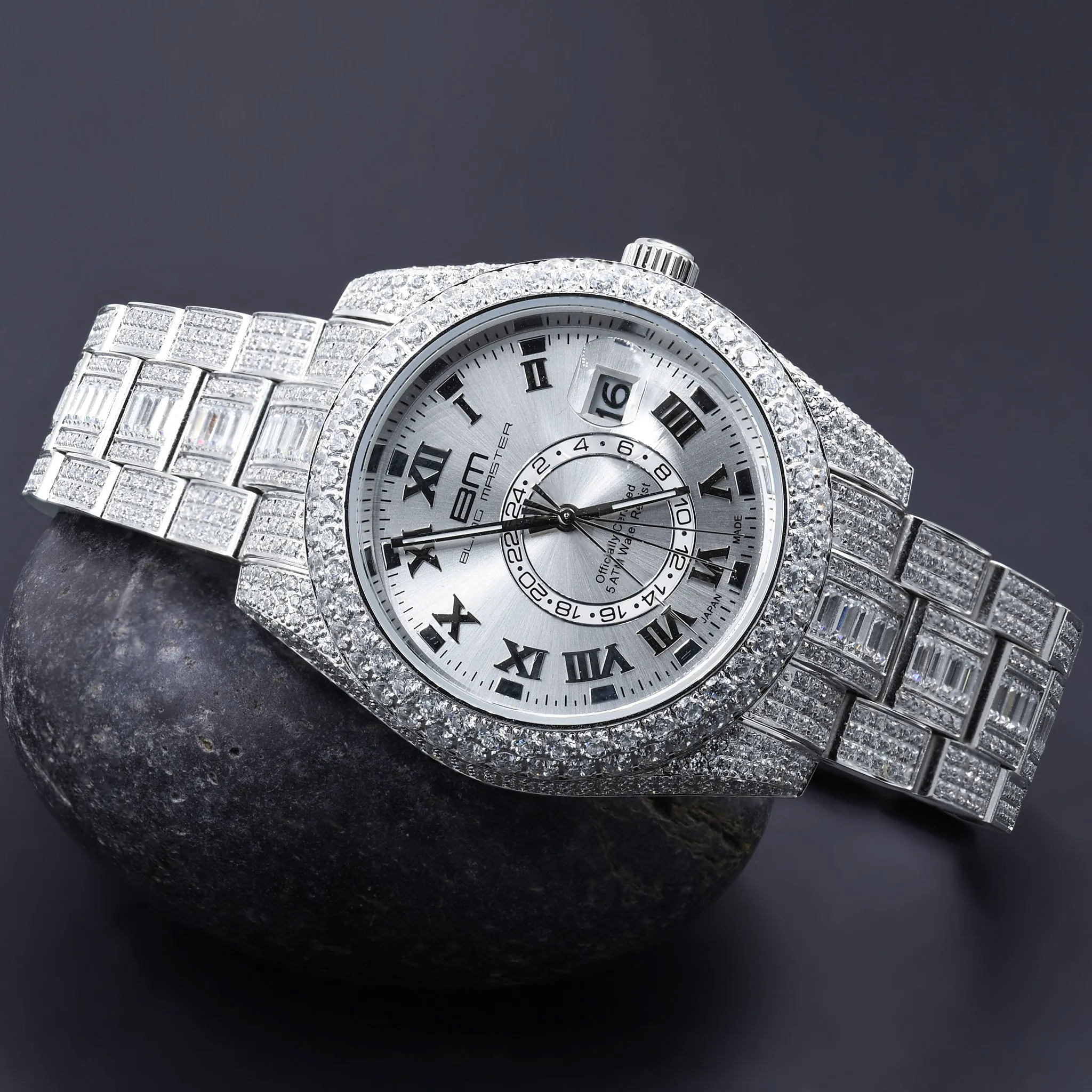 KNIGHT Steel CZ Watch | 530371