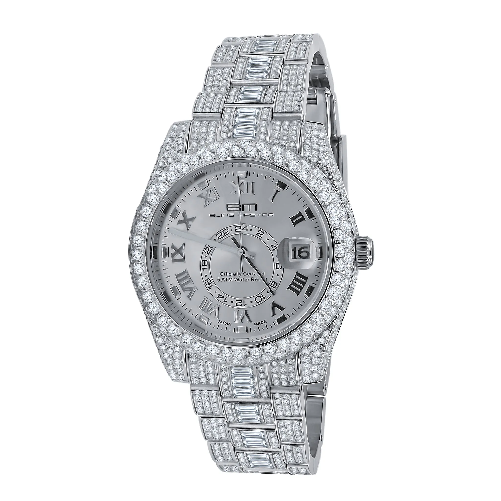 KNIGHT Steel CZ Watch | 530371