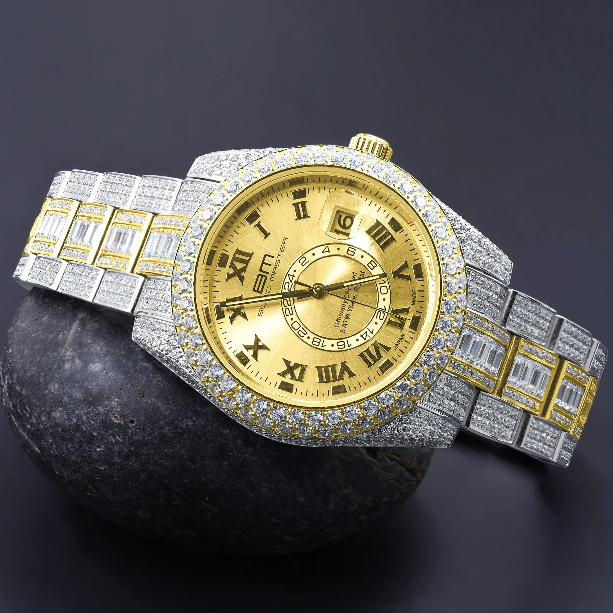 KNIGHT Steel CZ Watch | 5303742