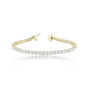 Lab Diamonds Tennis Bracelet in 14k Yellow Gold (5ct. tw.)