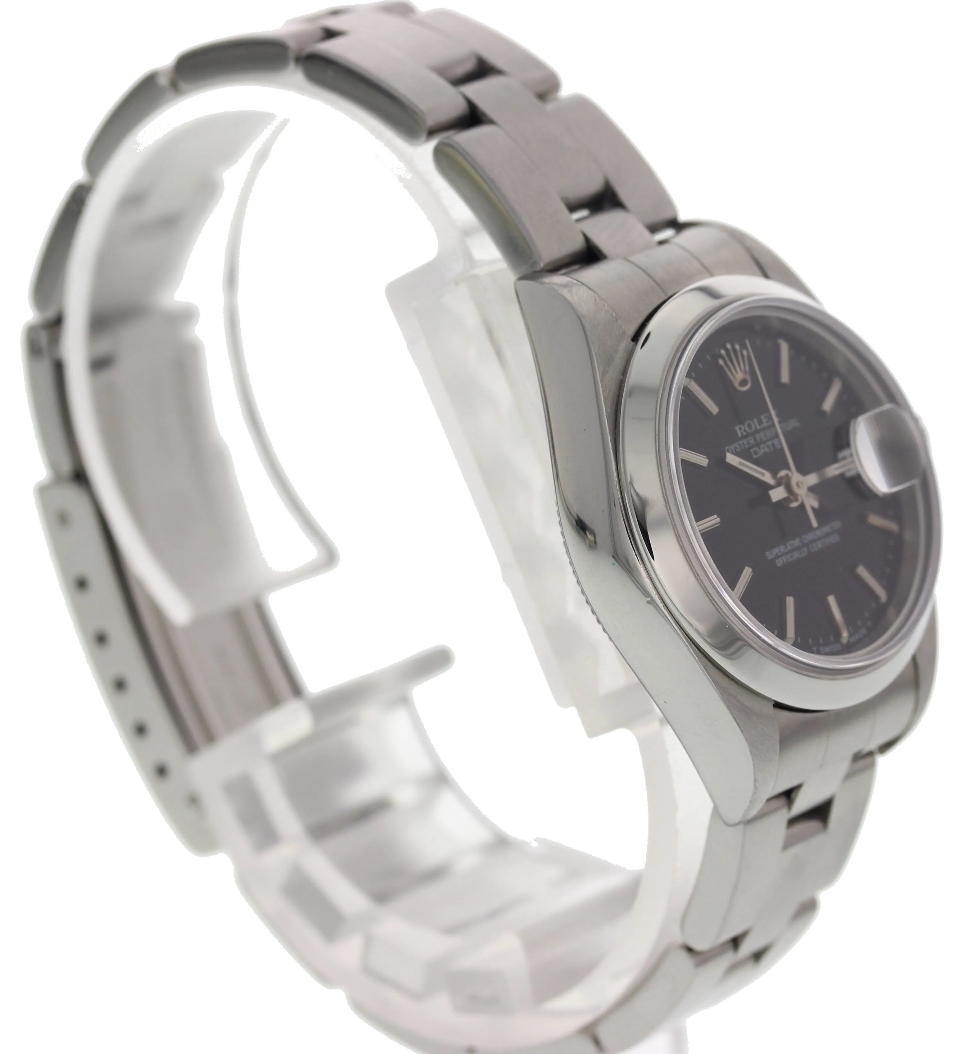 Ladies Rolex Oyster Perpetual Date 69160 w/ Papers