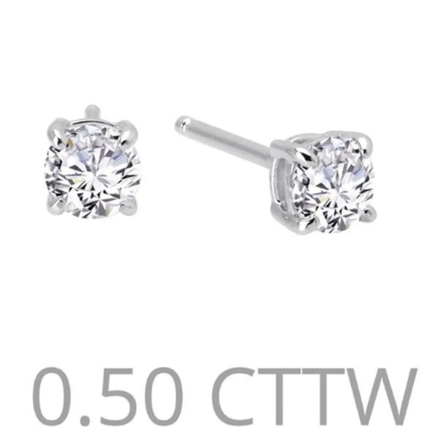 Lafonn 0.50 Carat Simulated Diamond Round Stud Earrings