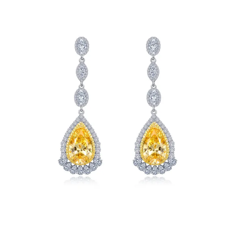 Lafonn Regal Statement Drop Earrings