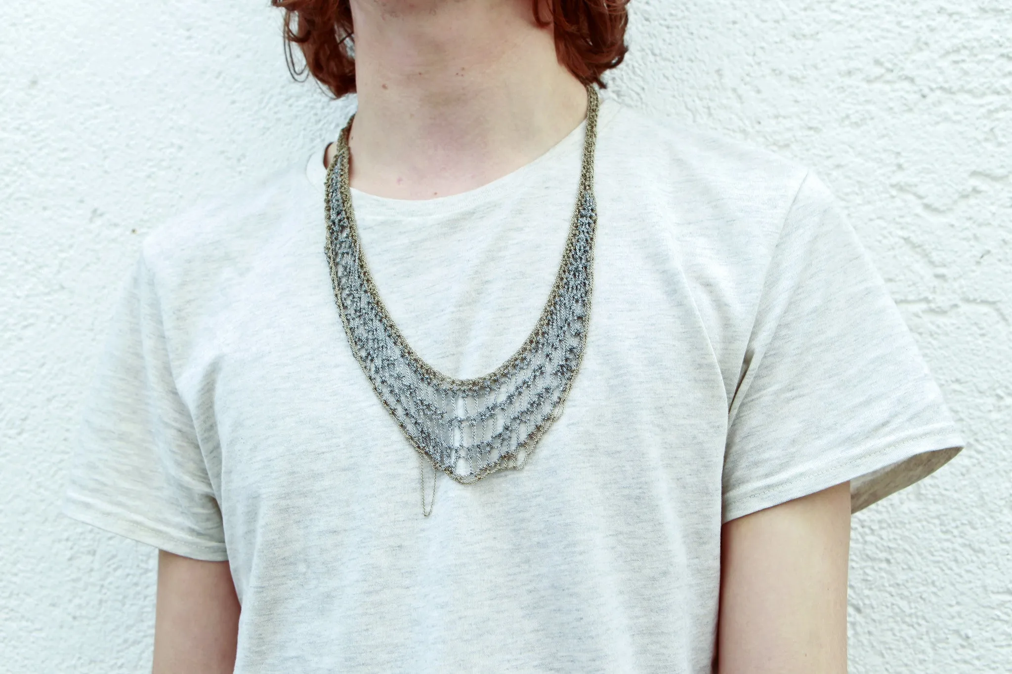 Lattice Collar in Gold