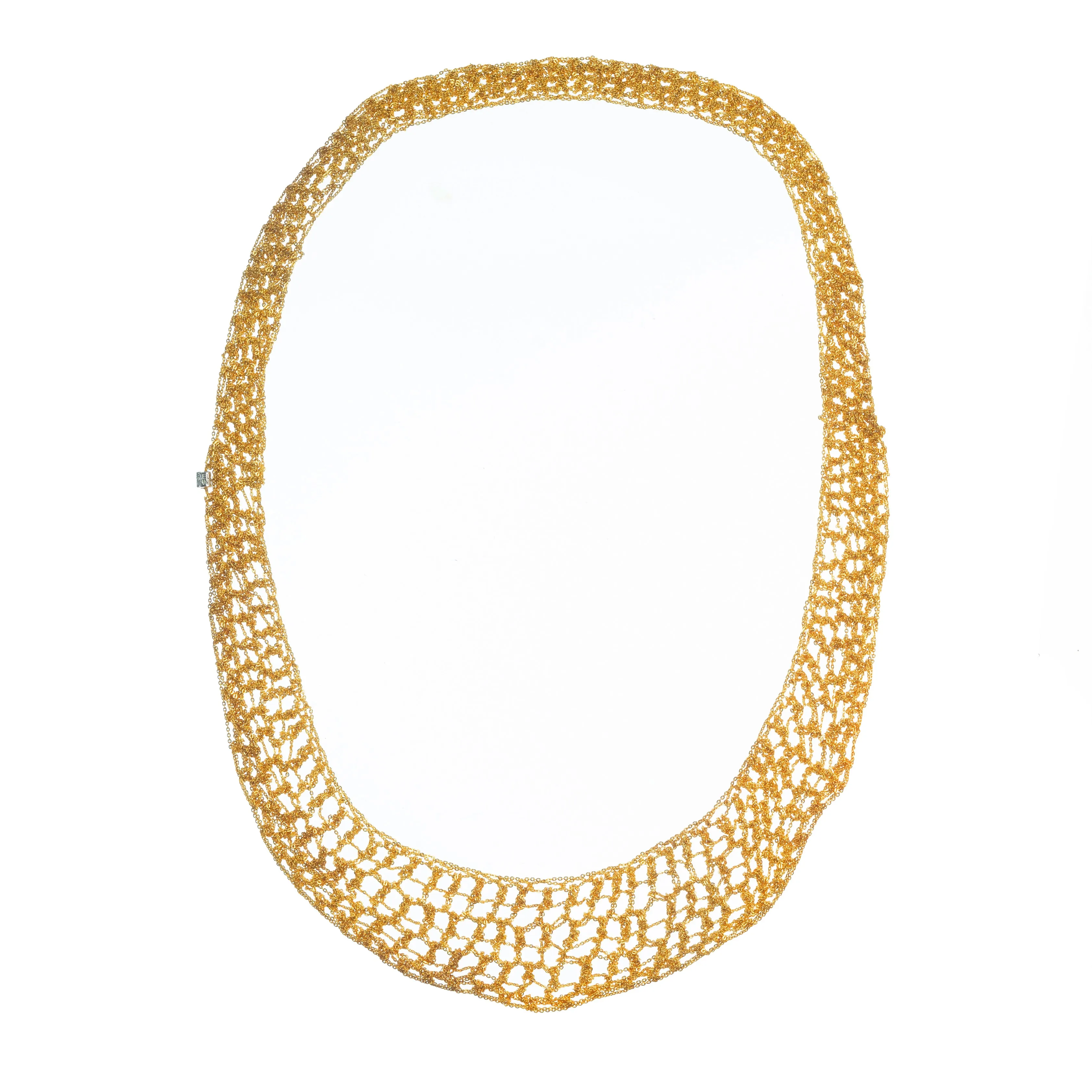 Lattice Collar in Gold