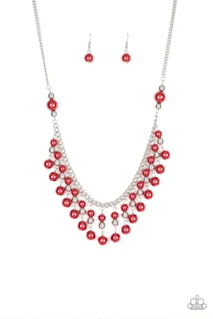 Location, Location, Location! Red Paparazzi Necklace