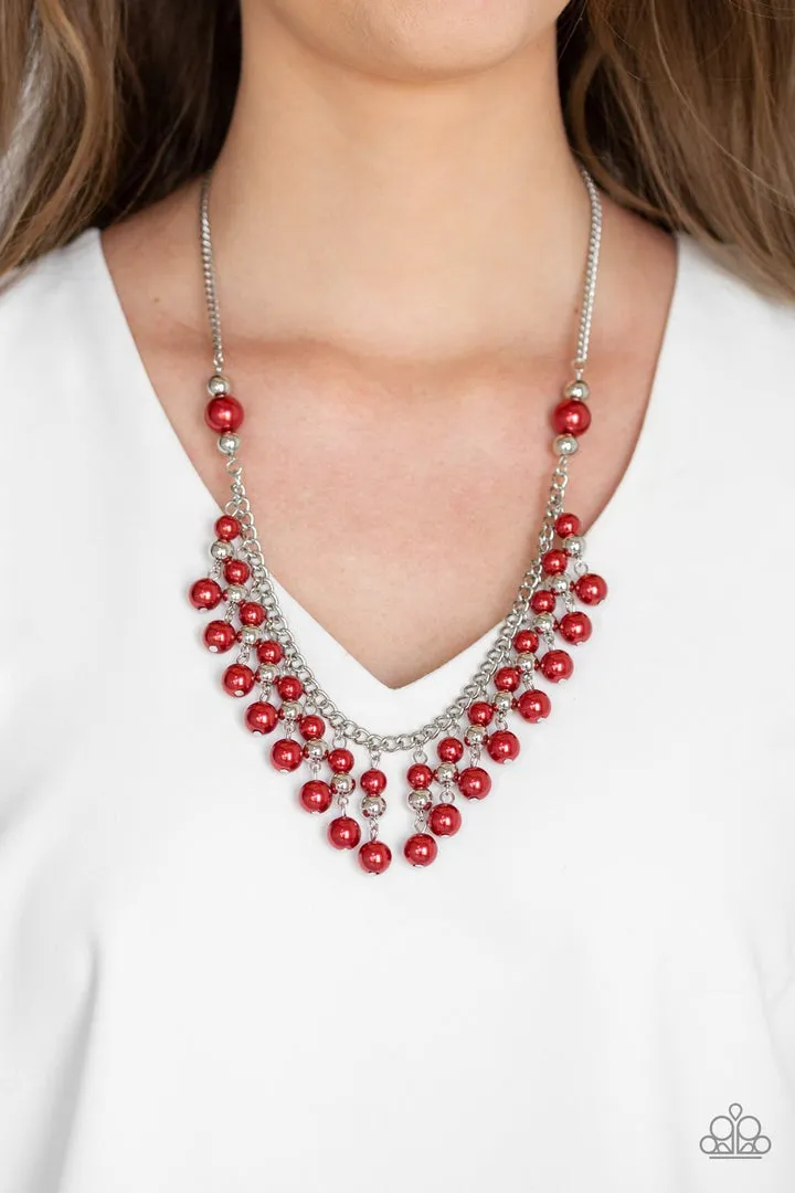 Location, Location, Location! Red Paparazzi Necklace
