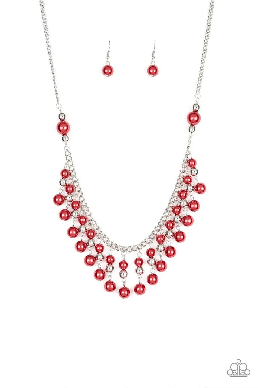 Location, Location, Location! Red Paparazzi Necklace