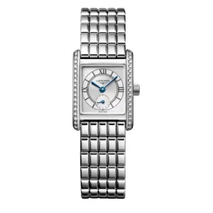 Longines Mini Dolcevita Stainless Steel on Bracelet Diamond Bezel - L5.200.0.75.6