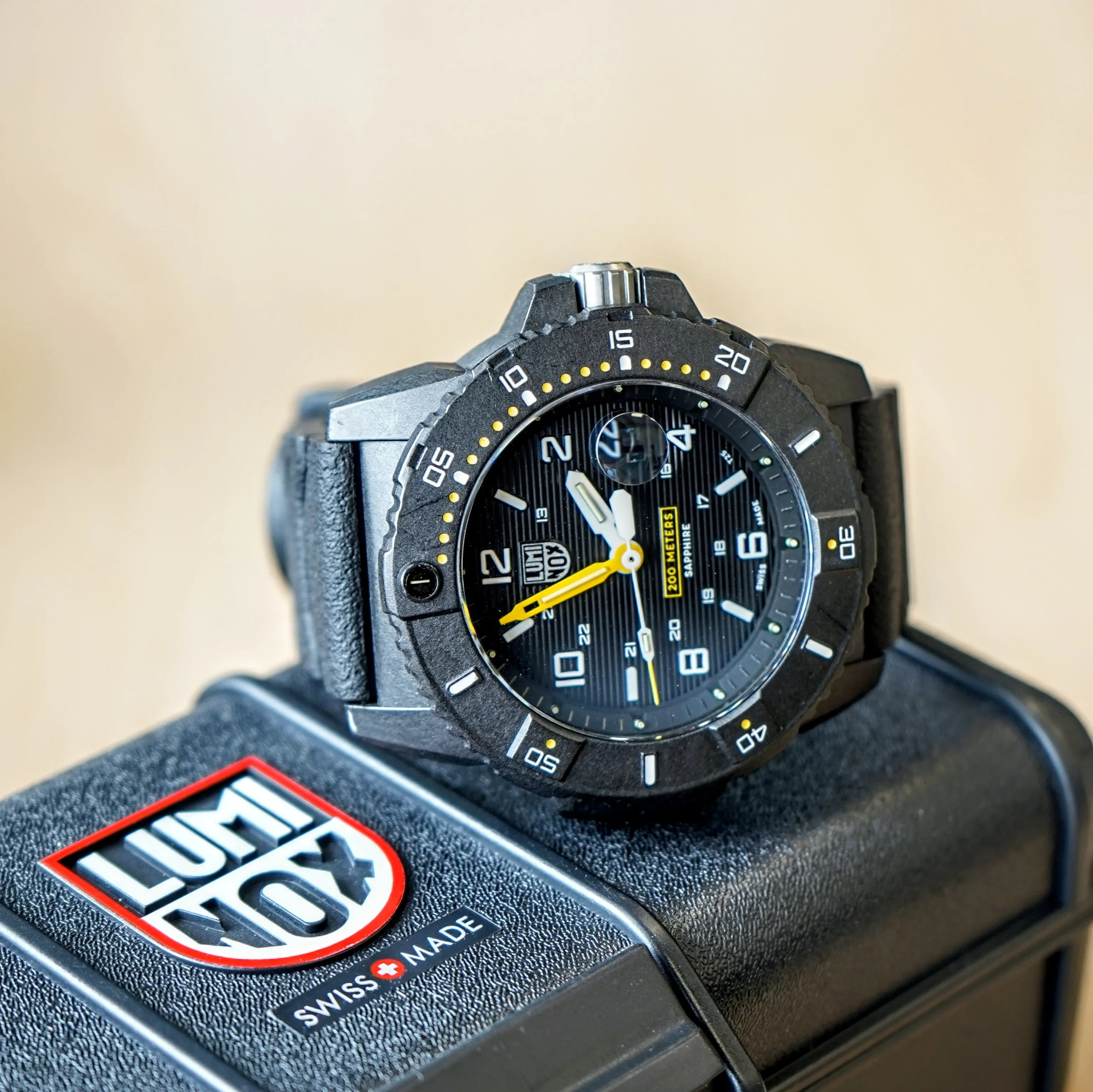 LUMINOX Navy Seal Foundation Watch Series-3600 XS.3601 45mm Military Dive Wristwatch - IN BOX!