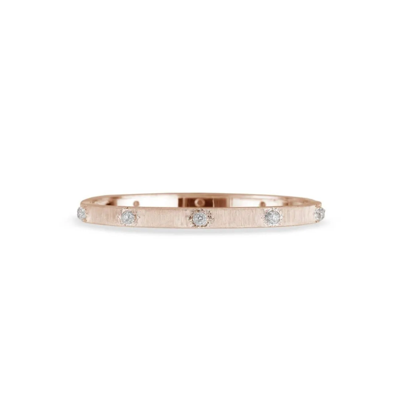 Macri Classica 18K Rose Gold & White Gold Diamond Bracelet