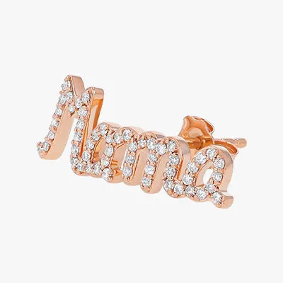 Mama Stud Earring - 18K Gold | VS Clarity