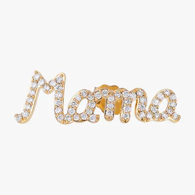 Mama Stud Earring - 18K Gold | VS Clarity
