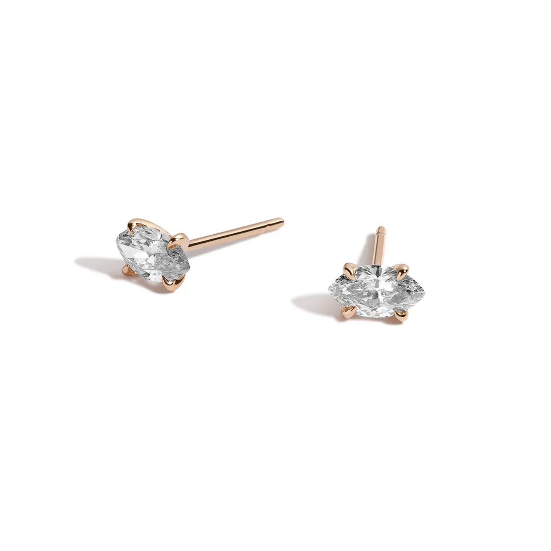 Marquise Diamond Earrings