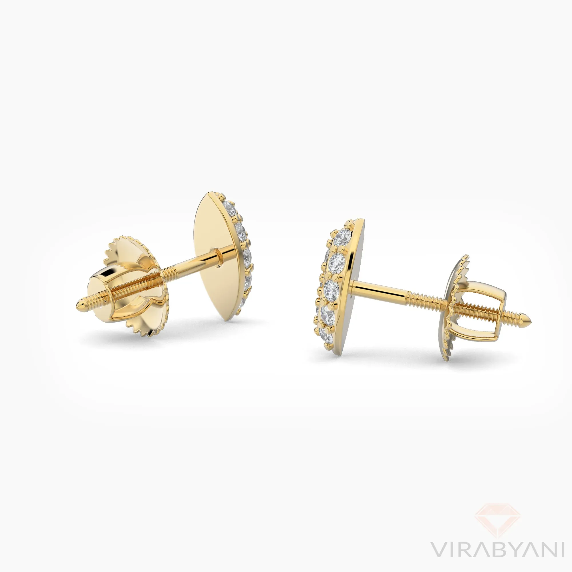 Marquise Shaped AMoré Pavé Stud Earrings With 0.20 ct. Diamonds