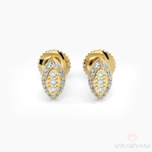 Marquise Shaped AMoré Pavé Stud Earrings With 0.20 ct. Diamonds