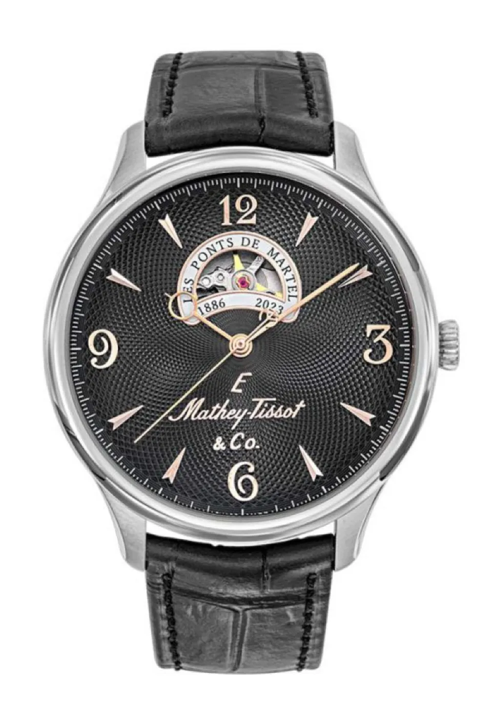 Mathey-Tissot Analog Black Dial Men's Watch-MC1886CN