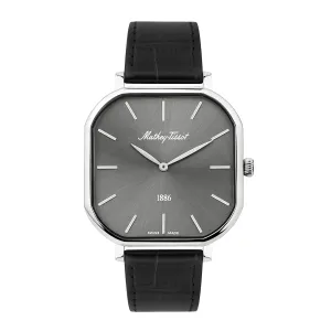 Mathey-Tissot Monsoon Square Swiss Made Classic Analog Watch For Men-H7917ALS
