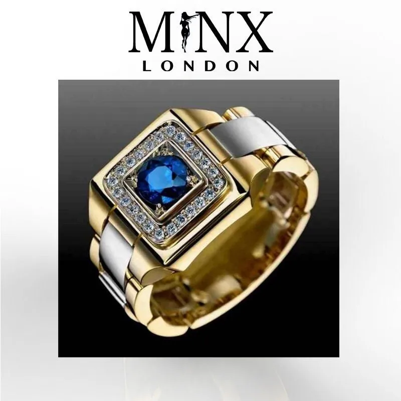Mens Gold Rings | Mens Iced Out Rings | Mens Two Tone Ring | Iced Out Rings UK | Mens Gold Ring | Mens Iced Out Pinky Ring | Jubilee Ring