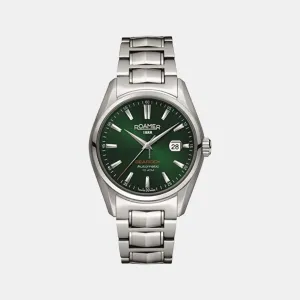 Men's Green Analog Stainless Steel Automatic Watch 210633 41 75 20