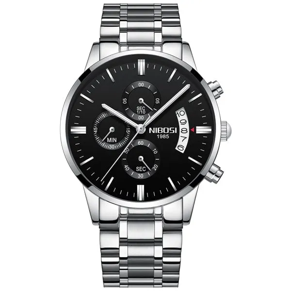 Men's Luxury Stainless Steel Wristwatches