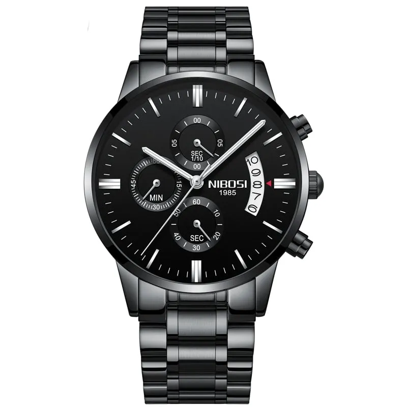 Men's Luxury Stainless Steel Wristwatches