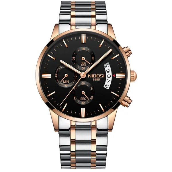 Men's Luxury Stainless Steel Wristwatches