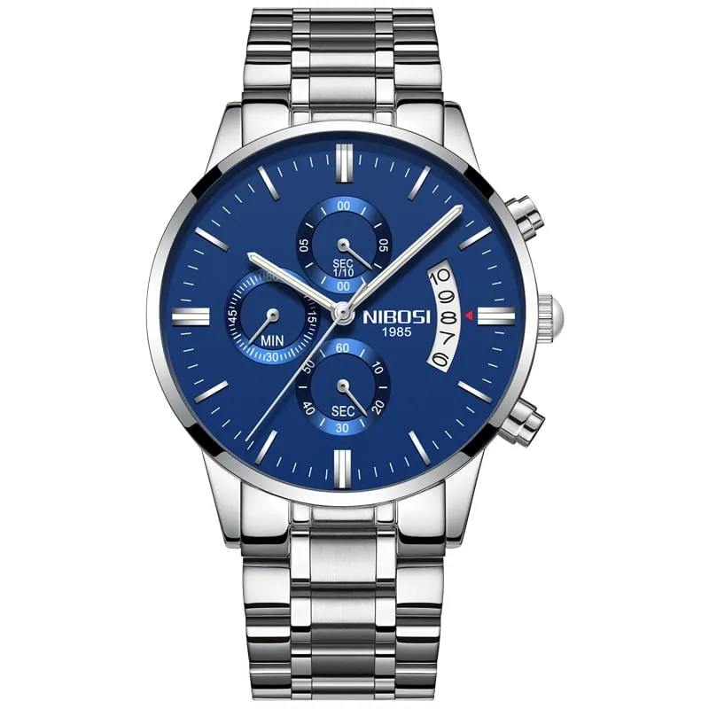 Men's Luxury Stainless Steel Wristwatches