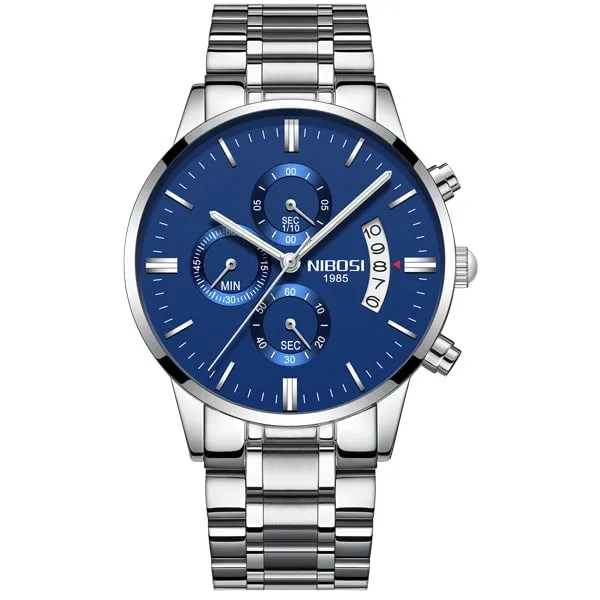 Men's Luxury Stainless Steel Wristwatches