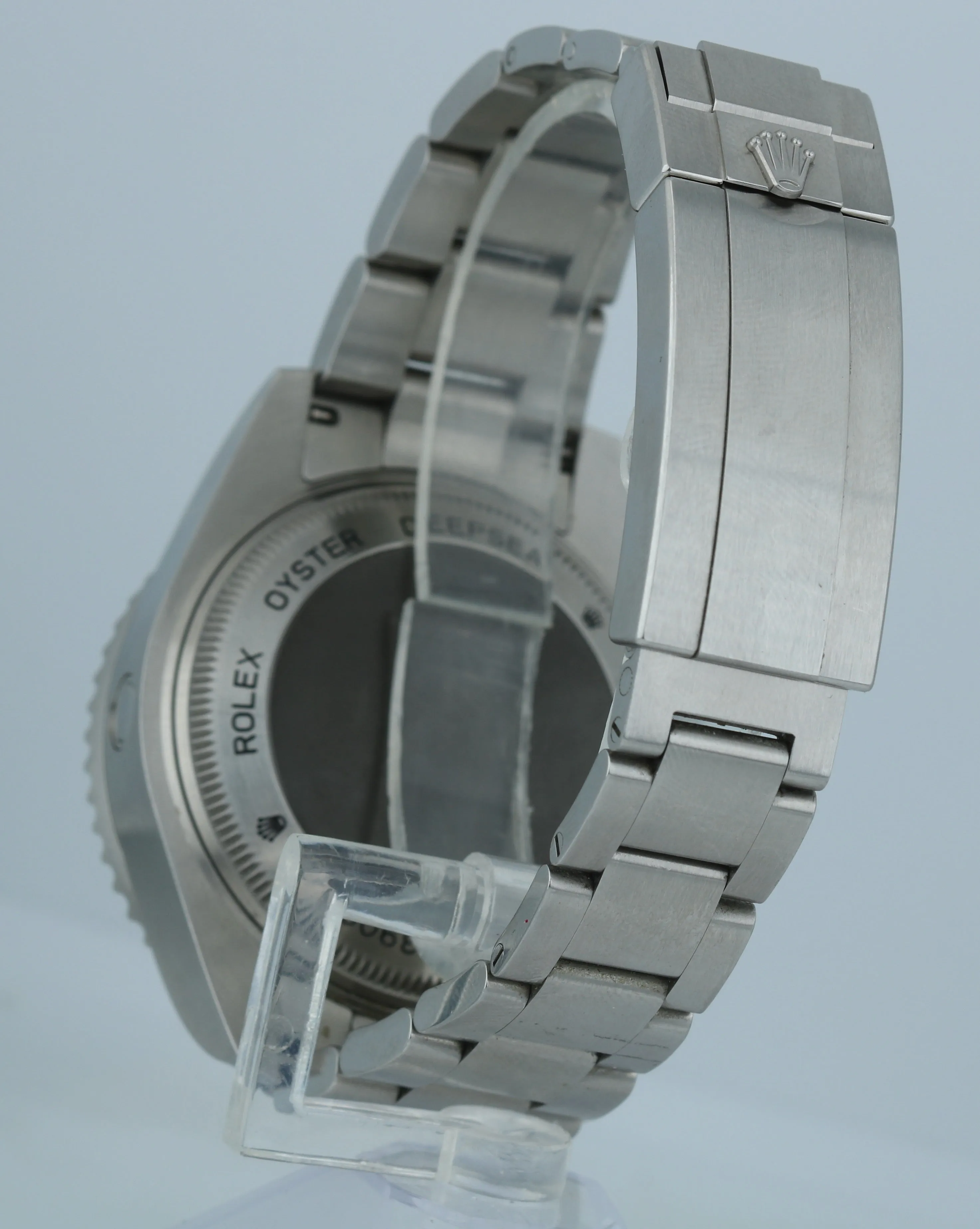 Men's Rolex Sea-Dweller Deepsea Stainless Steel 44mm Black Dive Watch 116660 B P