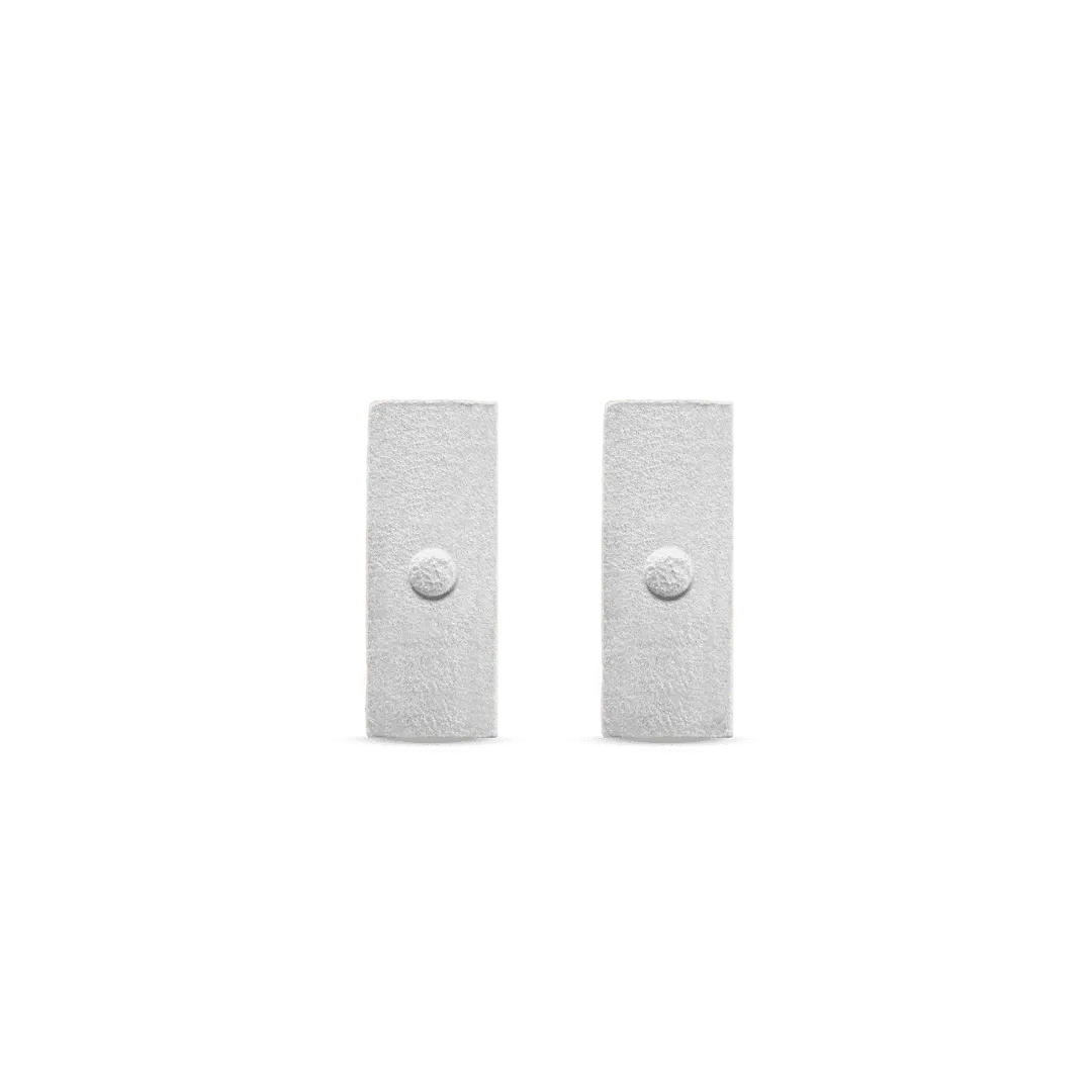 Mini Bullion Bar Stud Earrings
