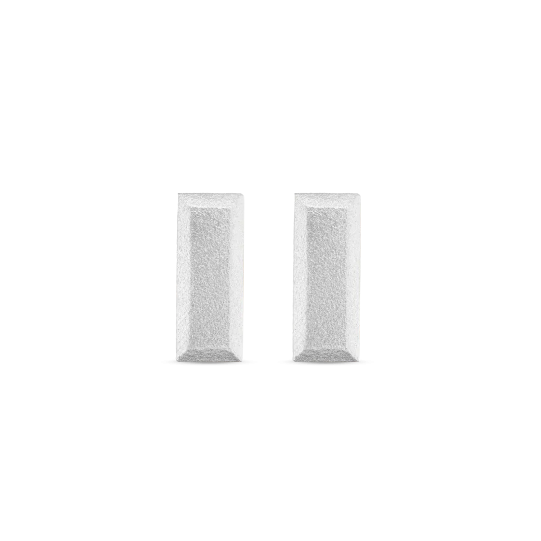 Mini Bullion Bar Stud Earrings