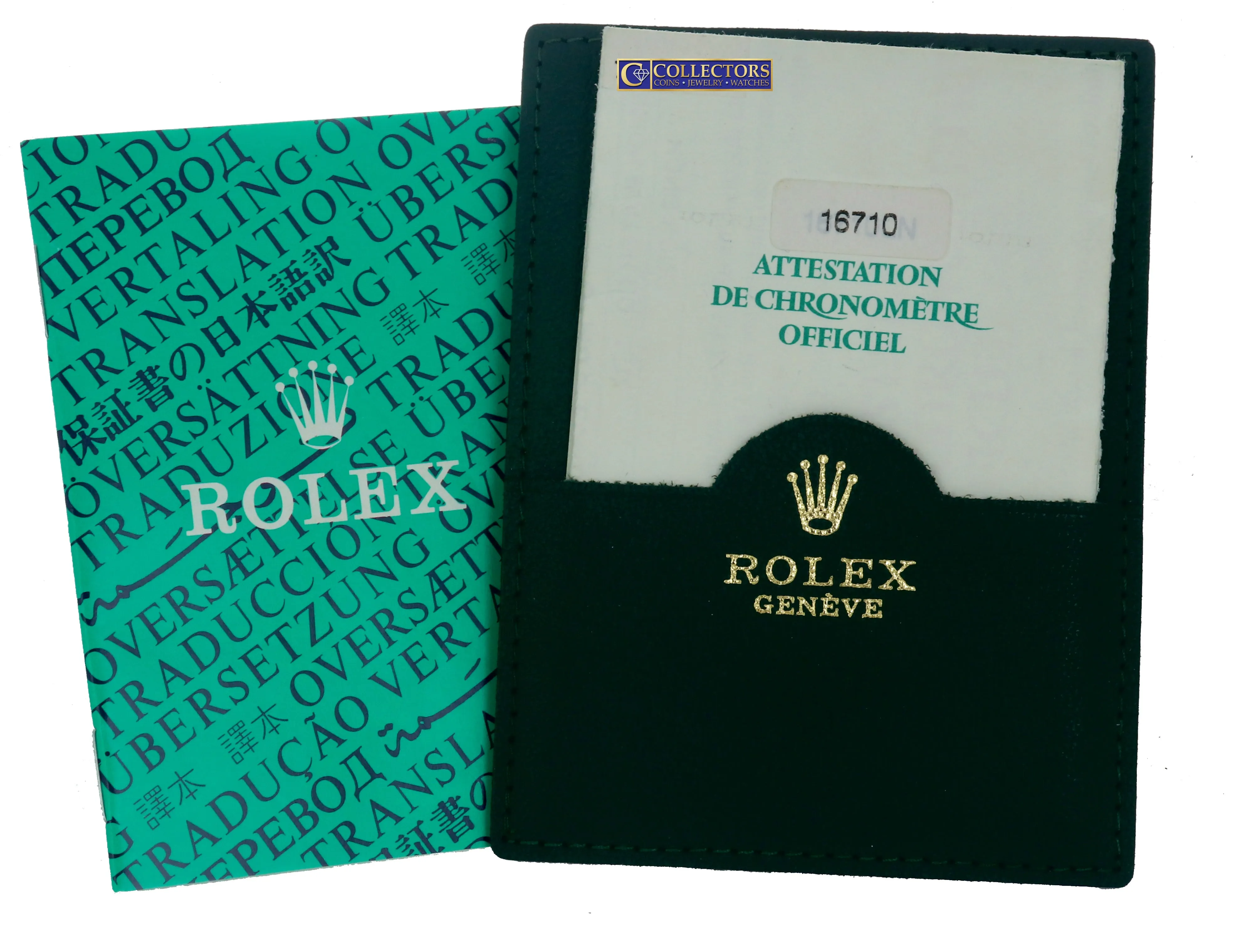 MINT 2002 Rolex GMT-Master II Black 16710 Y Stainless Steel 40mm SEL Watch PAPER