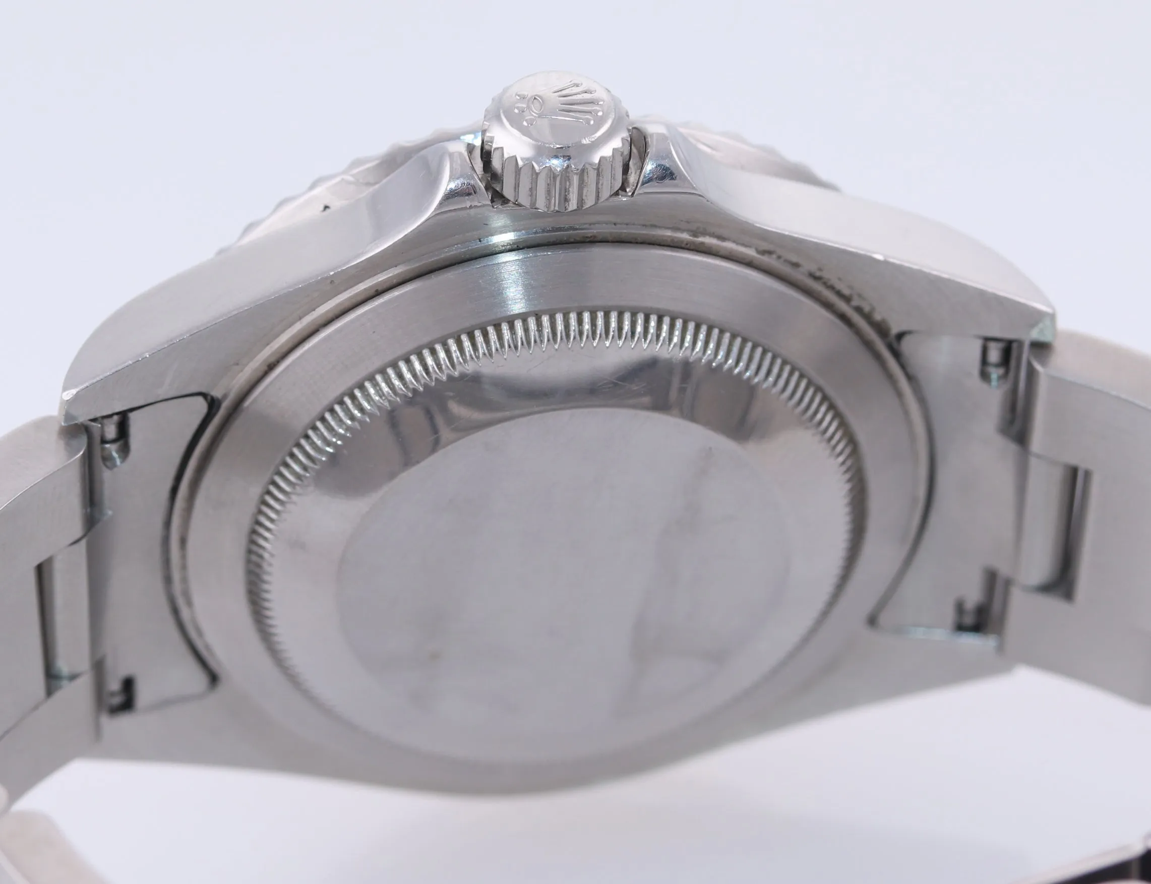 MINT 2007 Rolex Submariner Date 16610 Steel 40mm pre ceramic Watch NO HOLES