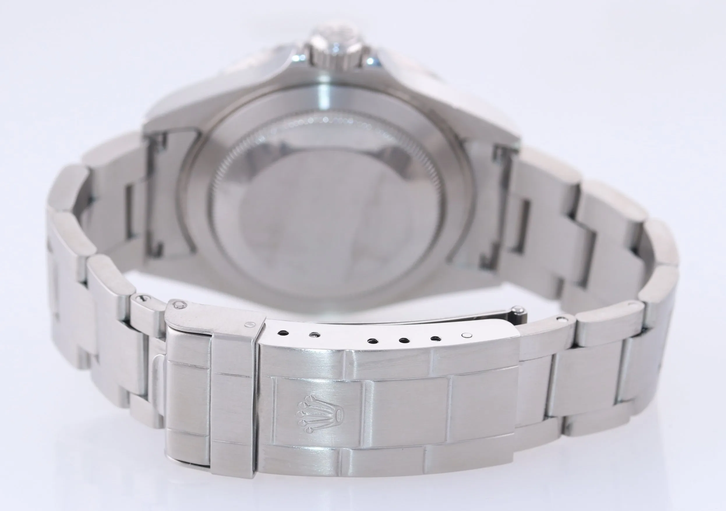 MINT 2007 Rolex Submariner Date 16610 Steel 40mm pre ceramic Watch NO HOLES