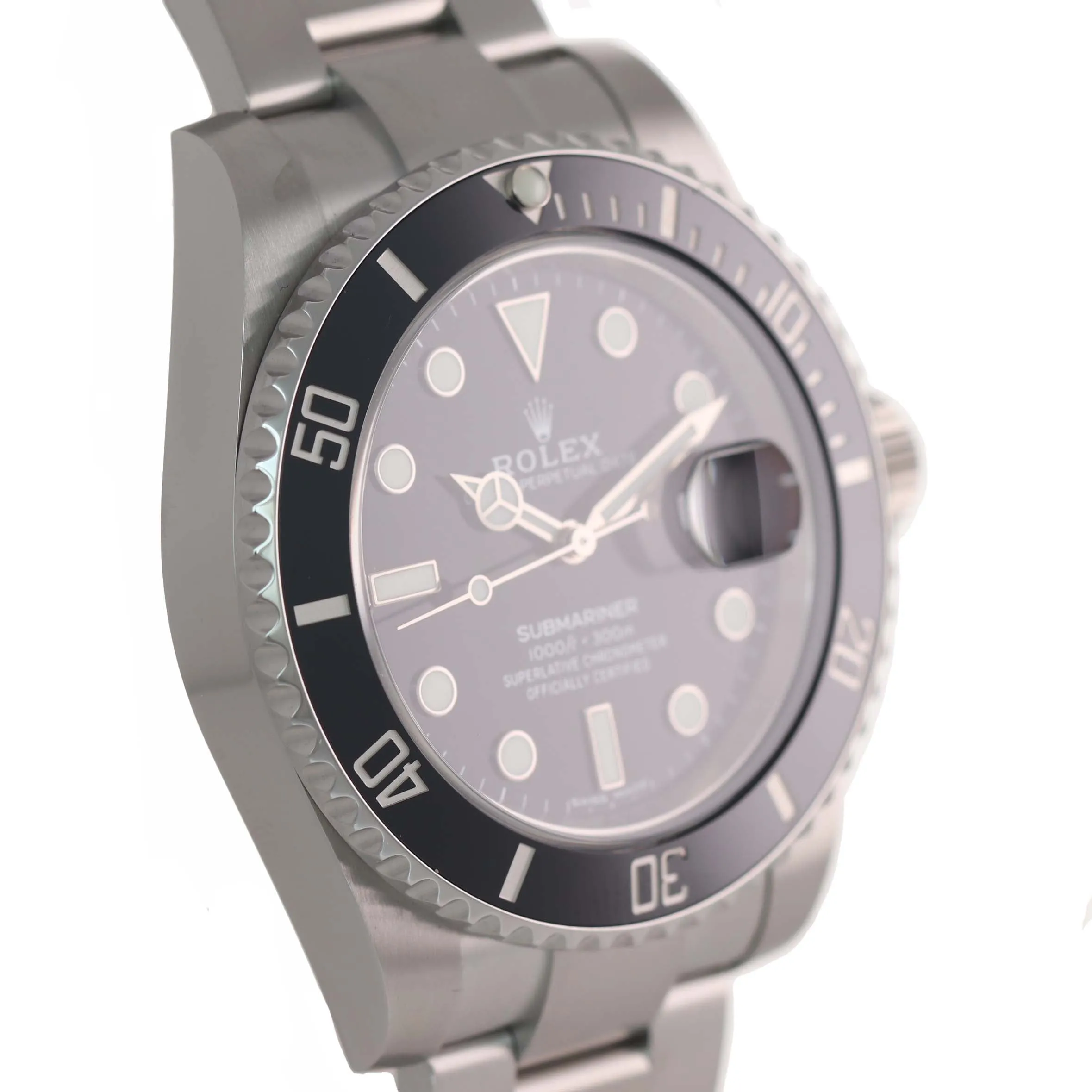 MINT 2018 PAPERS Rolex Submariner Date 116610 Steel Black Ceramic Watch Box