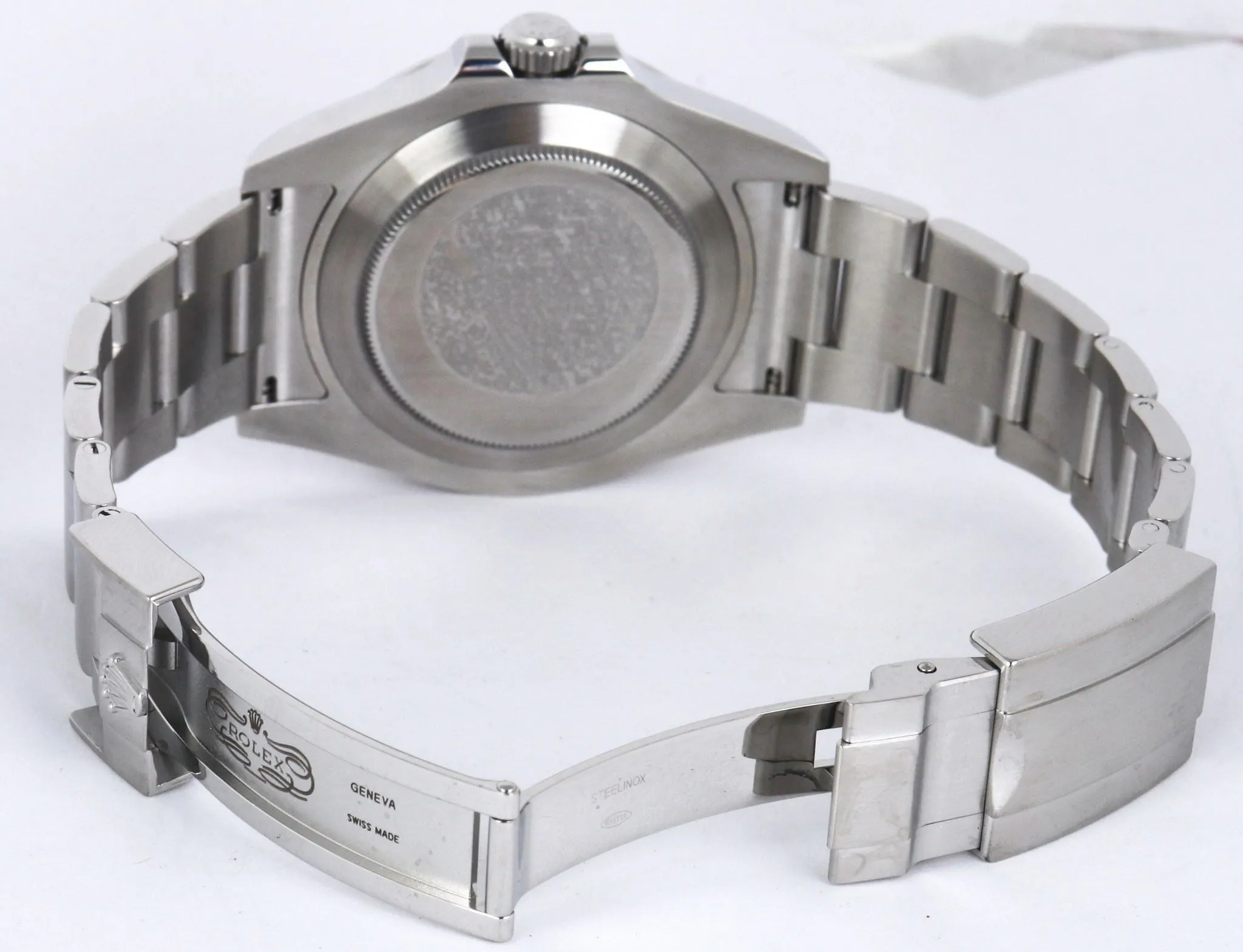 MINT 2019 Rolex Explorer II 42mm 216570 Black Orange Stainless GMT Swiss Date