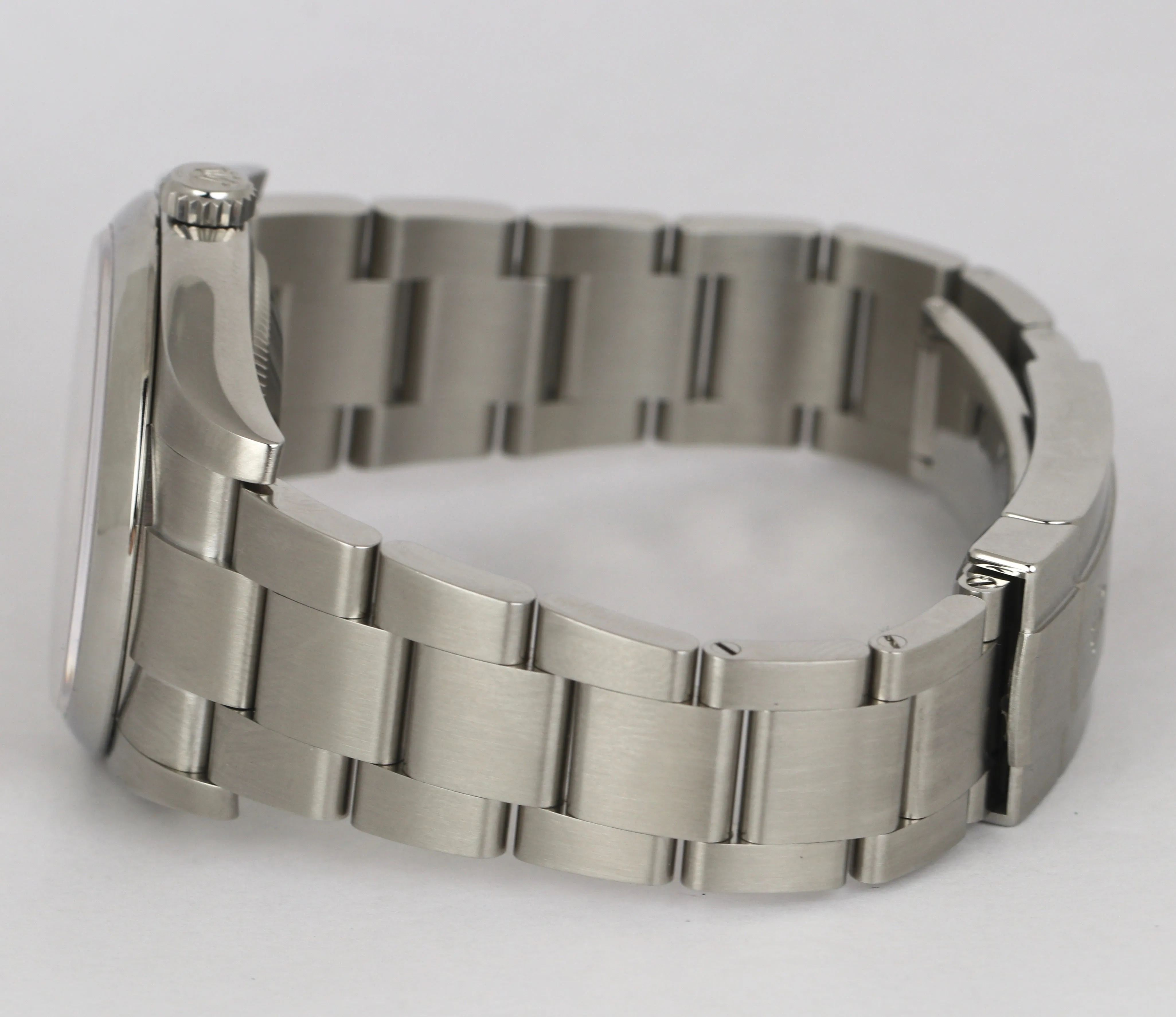MINT 2020 Rolex Oyster Perpetual OP 36 White Grape 116000 Stainless 36MM Watch