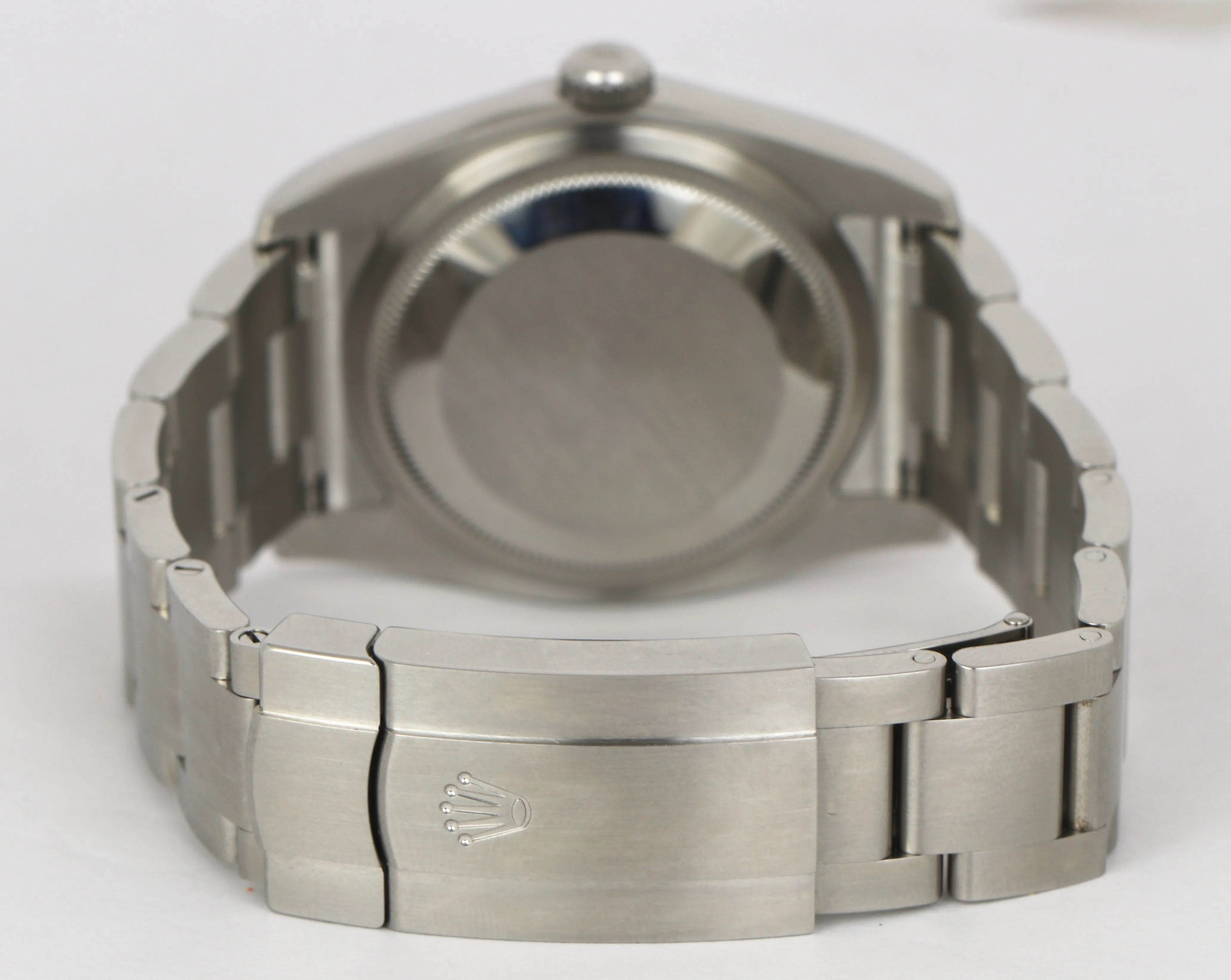 MINT 2020 Rolex Oyster Perpetual OP 36 White Grape 116000 Stainless 36MM Watch