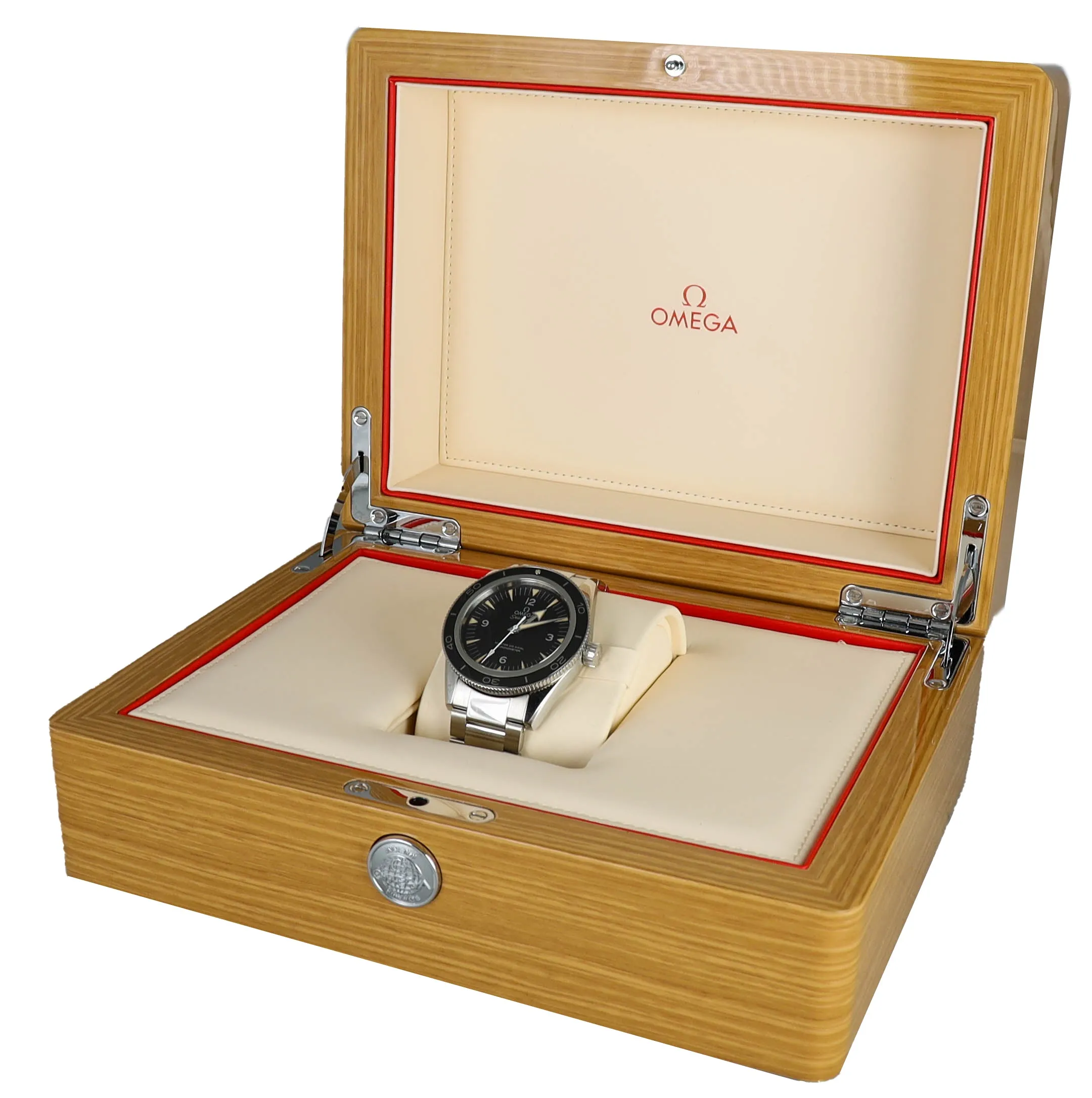 MINT Omega Seamaster 300 Co-Axial 41mm Stainless Ceramic 233.30.41.21.01.001